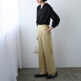 タックデザインスキッパーブラウス（七分袖） | GeeRA | 詳細画像24 