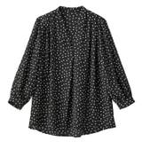 タックデザインスキッパーブラウス（七分袖） | GeeRA | 詳細画像64 