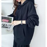 綿混裏起毛ビッグシルエットパーカー | GeeRA | 詳細画像15 