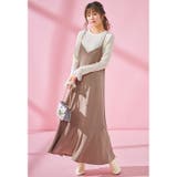 プリーツ付クルーネックリブニットトップス | GeeRA | 詳細画像2