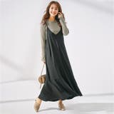 プリーツ付クルーネックリブニットトップス | GeeRA | 詳細画像5