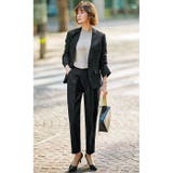 【セットアップ対応】嬉しい機能付！美脚テーパードパンツ＜UV対策 防シワ ストレ… | GeeRA | 詳細画像5 