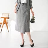 嬉しい機能付!ベルト付ラップ風スカート<UV対策 防シワ ストレッチ> | GeeRA | 詳細画像16