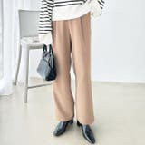 モカ | 美脚ストレッチストレートイージーパンツ | GeeRA