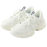 アイボリー | 厚底ダッドスニーカー | GeeRA