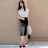 洗えるストレッチ!ジャケット&ブラウス&ワイドパンツ&スカートスーツセット | GeeRA | 詳細画像27