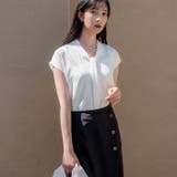 洗えるストレッチ!ジャケット&ブラウス&ワイドパンツ&スカートスーツセット | GeeRA | 詳細画像29