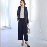 【２点セット】洗えるワイドパンツスーツセットアップ＜UV対策 防シワ ウォッシャ… | GeeRA | 詳細画像20 