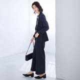 【２点セット】洗えるワイドパンツスーツセットアップ＜UV対策 防シワ ウォッシャ… | GeeRA | 詳細画像46 