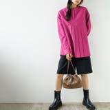 プリーツ切替バンドカラーシャツ | GeeRA | 詳細画像14