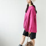 プリーツ切替バンドカラーシャツ | GeeRA | 詳細画像16