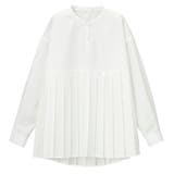 プリーツ切替バンドカラーシャツ | GeeRA | 詳細画像19