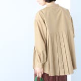 プリーツ切替バンドカラーシャツ | GeeRA | 詳細画像7