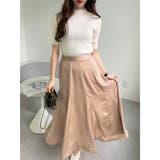 マチ付フレアーロングスカート | GeeRA | 詳細画像4 