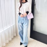 前後2WAY配色デザインブラウス | GeeRA | 詳細画像14