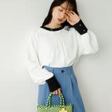 前後2WAY配色デザインブラウス | GeeRA | 詳細画像16