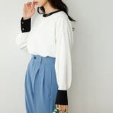 前後2WAY配色デザインブラウス | GeeRA | 詳細画像17