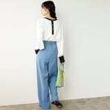 前後2WAY配色デザインブラウス | GeeRA | 詳細画像22