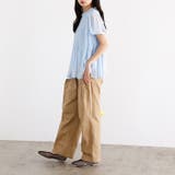 (半袖)プリーツシフォンブラウス | GeeRA | 詳細画像63