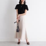 (半袖)プリーツシフォンブラウス | GeeRA | 詳細画像11