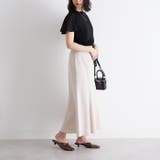 (半袖)プリーツシフォンブラウス | GeeRA | 詳細画像12