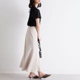 (半袖)プリーツシフォンブラウス | GeeRA | 詳細画像13