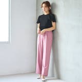 (半袖)プリーツシフォンブラウス | GeeRA | 詳細画像17