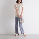 (半袖)プリーツシフォンブラウス | GeeRA | 詳細画像21