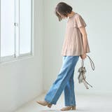 (半袖)プリーツシフォンブラウス | GeeRA | 詳細画像47