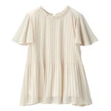 (半袖)プリーツシフォンブラウス | GeeRA | 詳細画像66