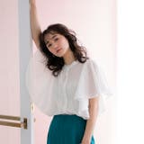 フリル袖ピンタックデザインブラウス | GeeRA | 詳細画像12