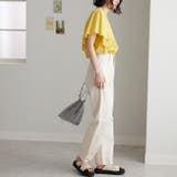 フリル袖ピンタックデザインブラウス | GeeRA | 詳細画像25