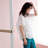 フリル袖ピンタックデザインブラウス | GeeRA | 詳細画像8