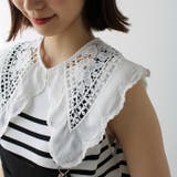 カットワーク刺しゅう付け衿 | GeeRA | 詳細画像11