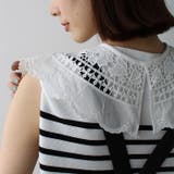 カットワーク刺しゅう付け衿 | GeeRA | 詳細画像13