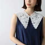カットワーク刺しゅう付け衿 | GeeRA | 詳細画像4