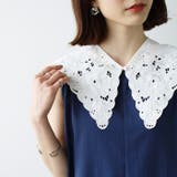 カットワーク刺しゅう付け衿 | GeeRA | 詳細画像8