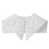 オフホワイト/セーラー | カットワーク刺しゅう付け衿 | GeeRA