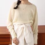 ジャカードシアーニットプルオーバー | GeeRA | 詳細画像1