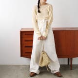 ジャカードシアーニットプルオーバー | GeeRA | 詳細画像3