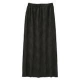 ブラック | 変形プリーツタイトスカート | GeeRA