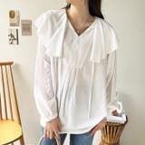 フリルカラーブラウス | GeeRA | 詳細画像14