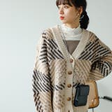 ジャカードチェックニットカーディガン | GeeRA | 詳細画像10