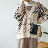 ジャカードチェックニットカーディガン | GeeRA | 詳細画像11