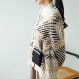 ジャカードチェックニットカーディガン | GeeRA | 詳細画像12