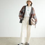 ジャカードチェックニットカーディガン | GeeRA | 詳細画像15