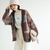 ジャカードチェックニットカーディガン | GeeRA | 詳細画像18