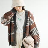 ジャカードチェックニットカーディガン | GeeRA | 詳細画像20