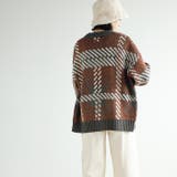 ジャカードチェックニットカーディガン | GeeRA | 詳細画像23