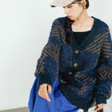 ジャカードチェックニットカーディガン | GeeRA | 詳細画像3